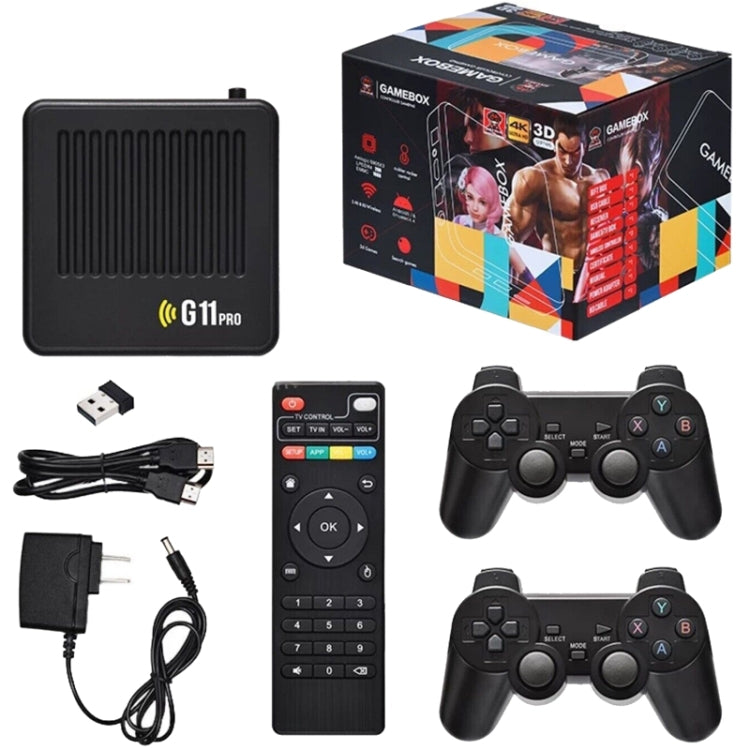 G11 PRO Game Machine TV Box Dual System HDMI HD 4K Retro Arcade, Style: 256G 60,000+ Games