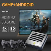 G11 PRO Game Machine TV Box Dual System HDMI HD 4K Retro Arcade, Style: 256G 60,000+ Games