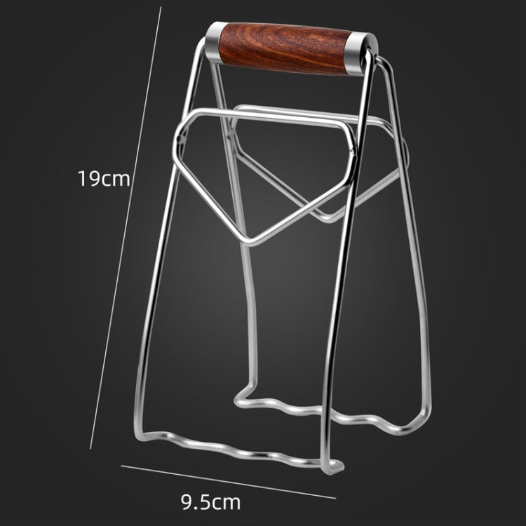 Kacheeg 304 Stainless Steel Anti-Scald Clip Kitchen Anti-Slip Bowl And Plate Lifter, Style: Plate Lifter