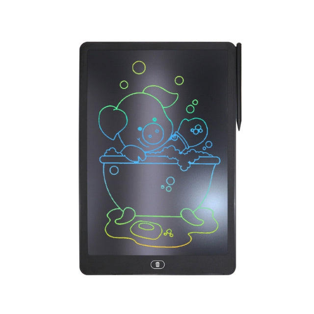 16 Inch Children LCD Writing Board Erasable Drawing Board, Color: Black Color Handwriting