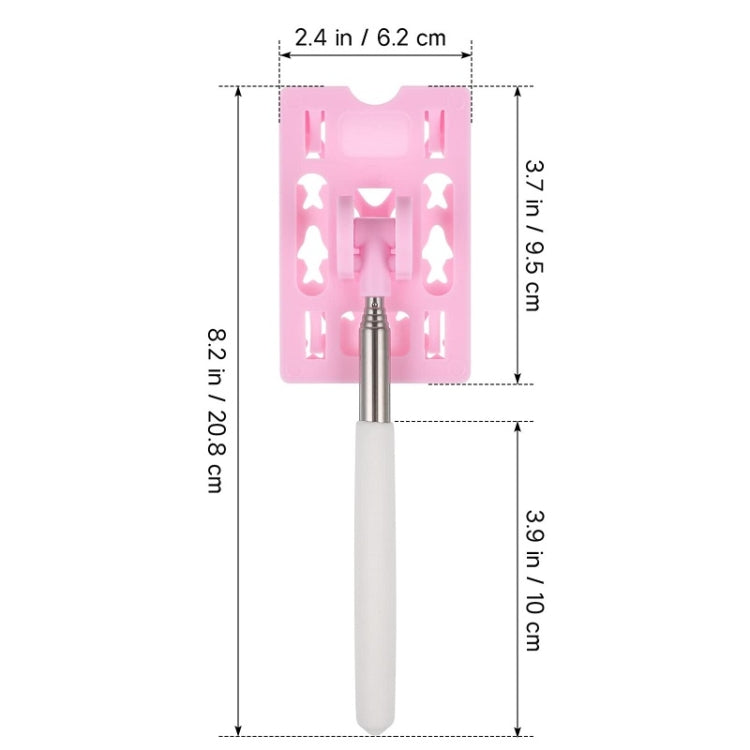 Portable Extension Pole for Car Driving Parking, Color: White+Black