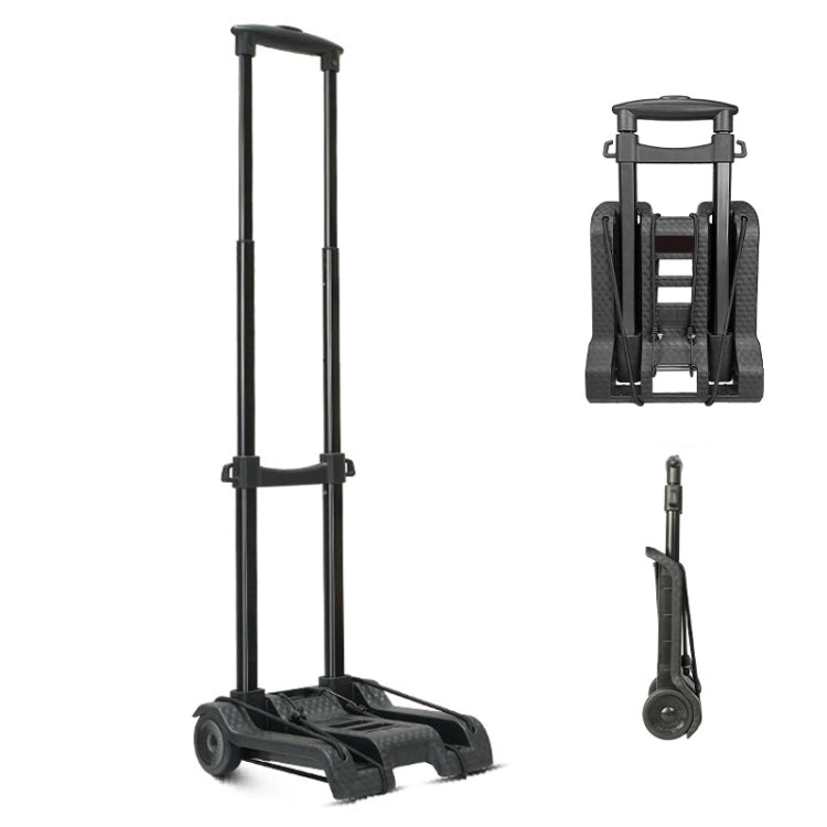 Folding Cargo Handling Trailer Household Grocery Shopping Cart, Color: Black - Hand Carts by PMC TechLife | Online Shopping South Africa | PMC TechLife