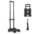 Folding Cargo Handling Trailer Household Grocery Shopping Cart, Color: Black - Hand Carts by PMC TechLife | Online Shopping South Africa | PMC TechLife