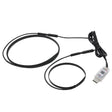 Car Interior Fiber Optic Cold Light RGB Ambient Lamp Center Phantom Footwell Atmosphere Lights, Style: One To Two 110cm+35cm(Colorful Double Control) - Atmosphere lights by PMC TechLife | Online Shopping South Africa | PMC TechLife | Buy Now Pay Later Mobicred