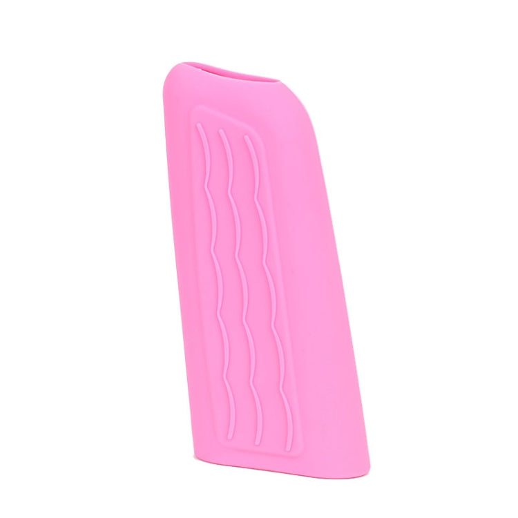 Automotive Universal Silicone Handbrake Handle Cover Brake Handle Decorative Protective Sleeve, Size: Oblique Sleeve(Pink) - free shipping - PMC TechLife - Order now!