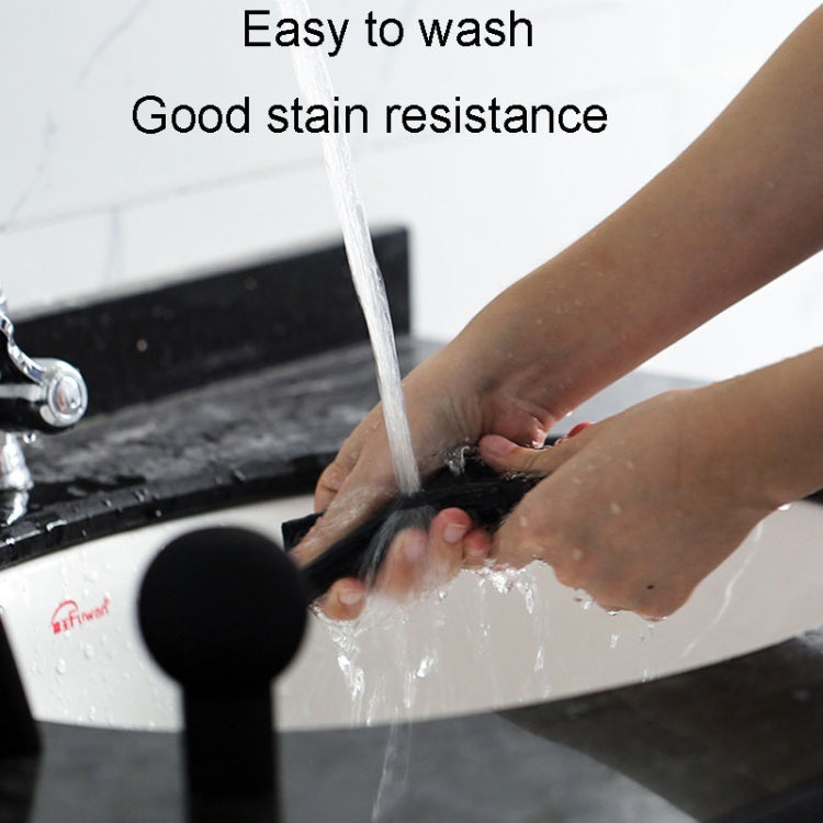 Automotive Universal Silicone Handbrake Handle Cover Brake Handle Decorative Protective Sleeve, Size: Straight Sleeve(Black) - Shift Knob by PMC TechLife | Online Shopping South Africa | PMC TechLife | Buy Now Pay Later Mobicred