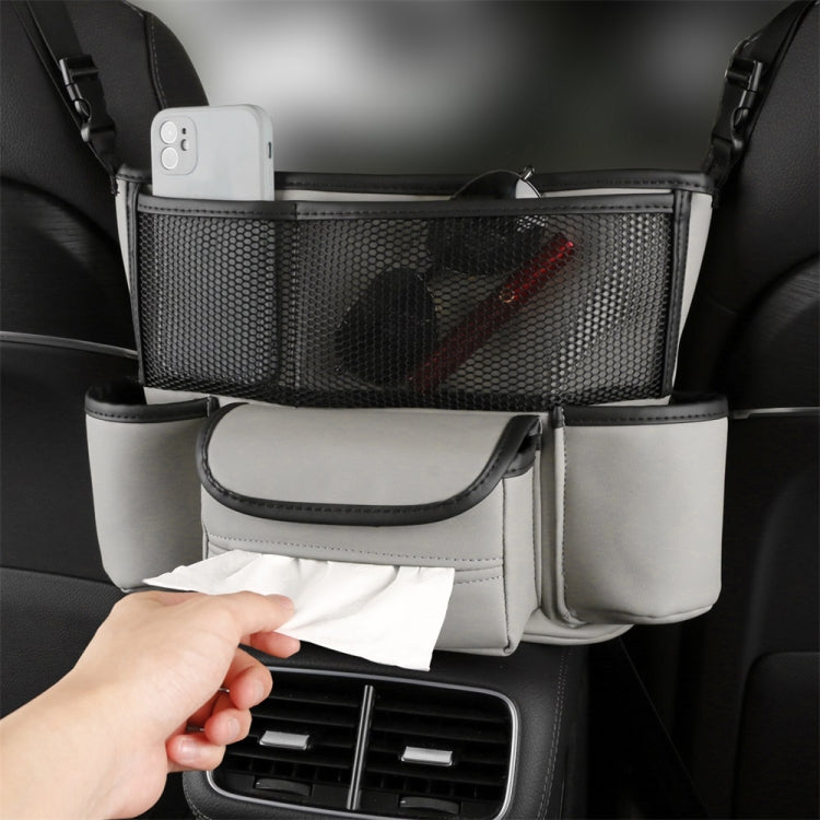 Car Multifunctional Armrest Box Storage Bag Car Interior Supplies(Grey) - Stowing Tidying by PMC TechLife | Online Shopping South Africa | PMC TechLife | Buy Now Pay Later Mobicred