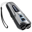 Dog Repeller Ultrasonic Pet Anti-Barking Training Device High Power Dog Repellent With LED Flashlight(Gray) - free shipping - PMC TechLife - Order now!