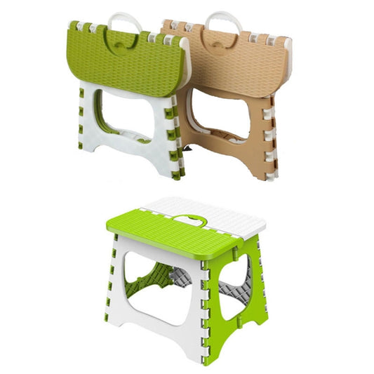 Medium Outdoor Camping Decking Chair Portable Household Foldable Bench(Color Random Delivery) - Storage Chairs by PMC Jewellery | Online Shopping South Africa | PMC Jewellery | Buy Now Pay Later Mobicred