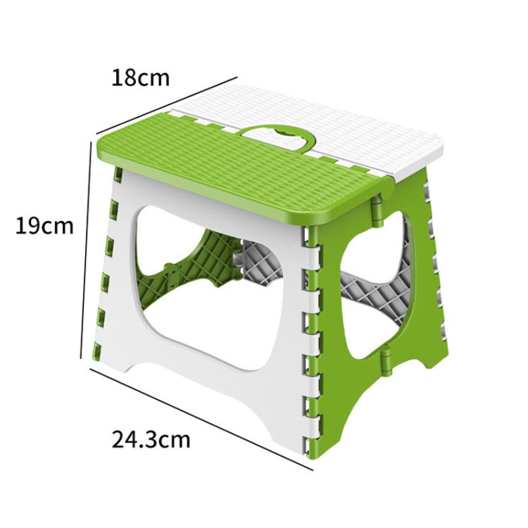 Medium Outdoor Camping Decking Chair Portable Household Foldable Bench(Color Random Delivery) - Storage Chairs by PMC Jewellery | Online Shopping South Africa | PMC Jewellery | Buy Now Pay Later Mobicred
