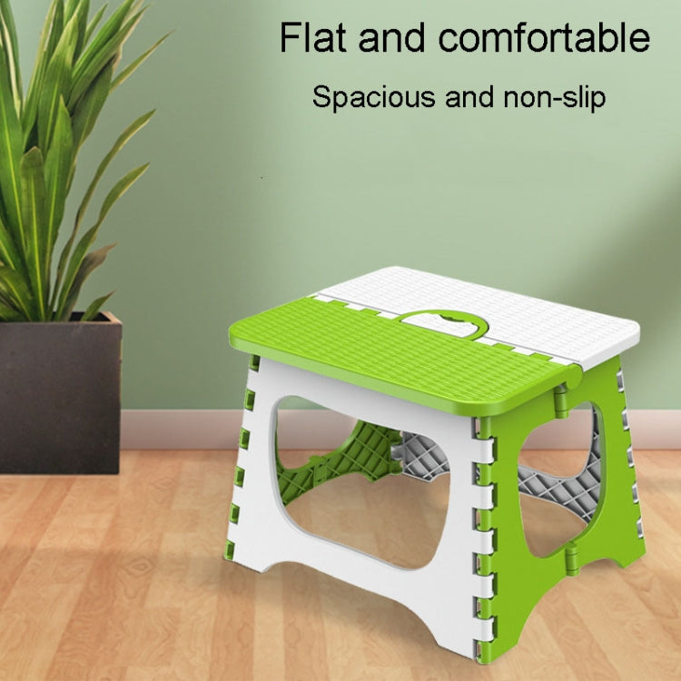 Medium Outdoor Camping Decking Chair Portable Household Foldable Bench(Color Random Delivery) - Storage Chairs by PMC Jewellery | Online Shopping South Africa | PMC Jewellery | Buy Now Pay Later Mobicred