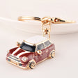 Mini Car Keychain Pendant Toy Beetle Car Gift, Color: Dark Red - Key Rings by PMC TechLife | Online Shopping South Africa | PMC TechLife | Buy Now Pay Later Mobicred