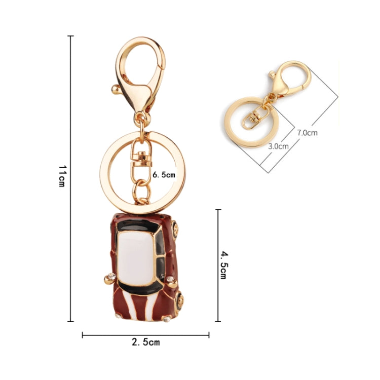 Mini Car Keychain Pendant Toy Beetle Car Gift, Color: Dark Blue - Key Rings by PMC TechLife | Online Shopping South Africa | PMC TechLife | Buy Now Pay Later Mobicred