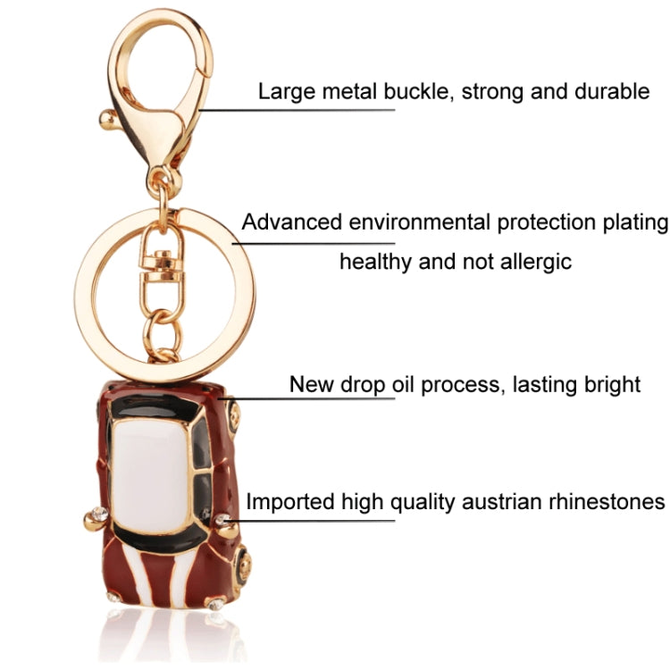 Mini Car Keychain Pendant Toy Beetle Car Gift, Color: Dark Blue - Key Rings by PMC TechLife | Online Shopping South Africa | PMC TechLife | Buy Now Pay Later Mobicred