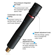 Straight Car Wash Watering Sprinkler High Pressure Garden Irrigation(Black)