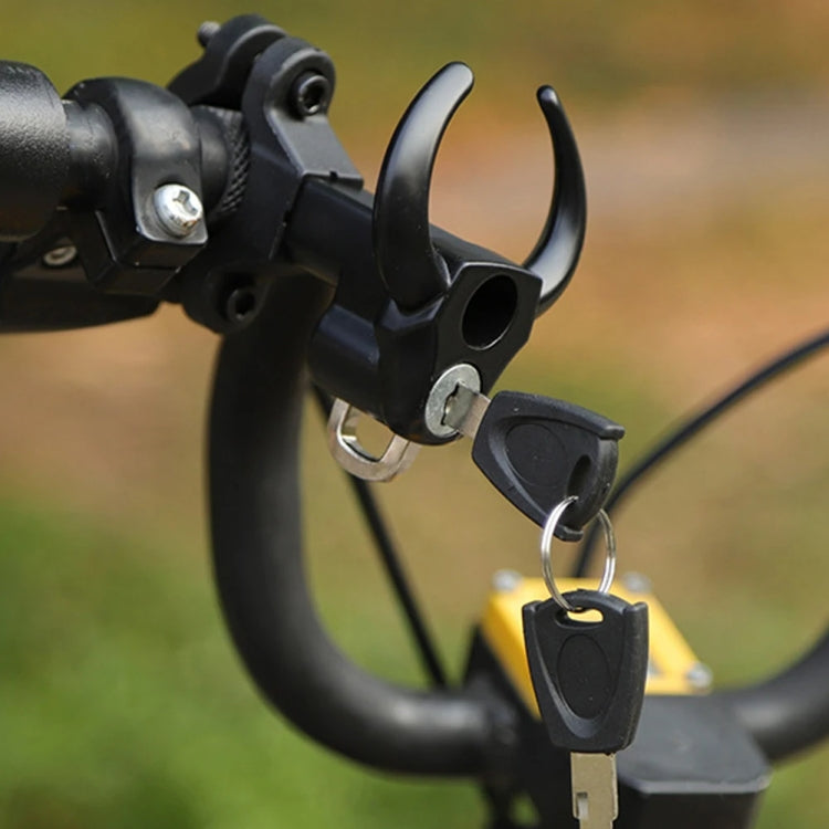 Bullhead Helmet Lock Hooks Front Universal No-Punch Motorcycle Bike Storage Hook(Black) - Theft Protection by PMC TechLife | Online Shopping South Africa | PMC TechLife | Buy Now Pay Later Mobicred