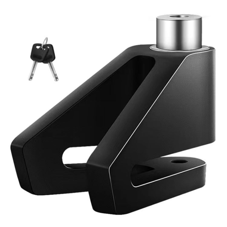 Electrical Vehicle Triangle Disc Brake Lock Universal Alloy Steel Anti-Theft Lock Scooter Padlock(Black) - Theft Protection by PMC TechLife | Online Shopping South Africa | PMC TechLife | Buy Now Pay Later Mobicred