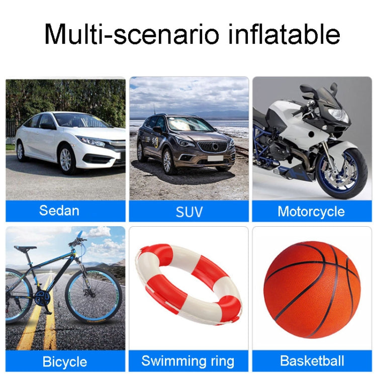 Portable Multifunctional Car Inflator Automobile Tire Pneumatic Pump, Model: Wired Digital - free shipping - PMC TechLife - Order now!