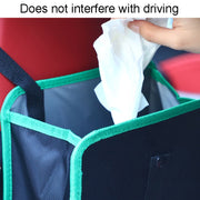 Car Seatback Trash Can Automotive Multifunctional Storage Organizer, Style: Black Red Edge