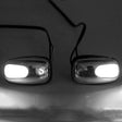 Car Wiper Sprayer Spray Decorative Lamp LED Hood Spray Lights(White) - free shipping - PMC TechLife - Order now!