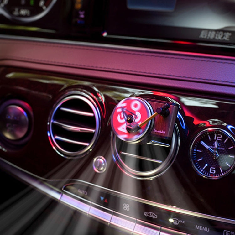 Gramophone+3pcs Refill Aroma Car Aroma Diffuser Air Vent Rotating Retro Gramophone Fragrance Diffuser Ornament - Air Freshener by PMC TechLife | Online Shopping South Africa | PMC TechLife | Buy Now Pay Later Mobicred