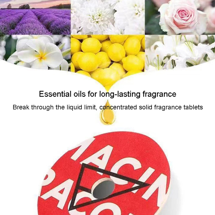 Gramophone+3pcs Refill Aroma Car Aroma Diffuser Air Vent Rotating Retro Gramophone Fragrance Diffuser Ornament - Air Freshener by PMC TechLife | Online Shopping South Africa | PMC TechLife | Buy Now Pay Later Mobicred