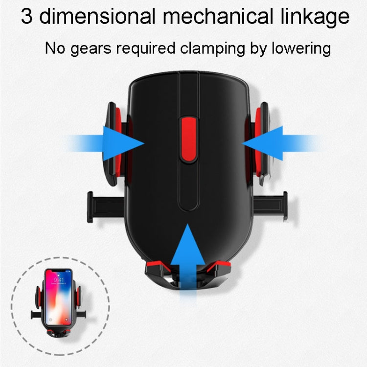 2 In 1 Car Cell Phone Telescopic Holder Universal Automobile Navigation Bracket(Black) - Car Holders by PMC TechLife | Online Shopping South Africa | PMC TechLife | Buy Now Pay Later Mobicred