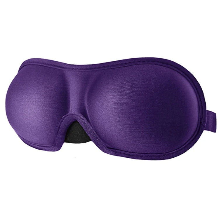 3D Adjustable Silicone Anti-slip Sleep Eye Mask Three-dimensional Memory Foam Eye Protection Mask(Purple) - Eye Masks by PMC TechLife | Online Shopping South Africa | PMC TechLife