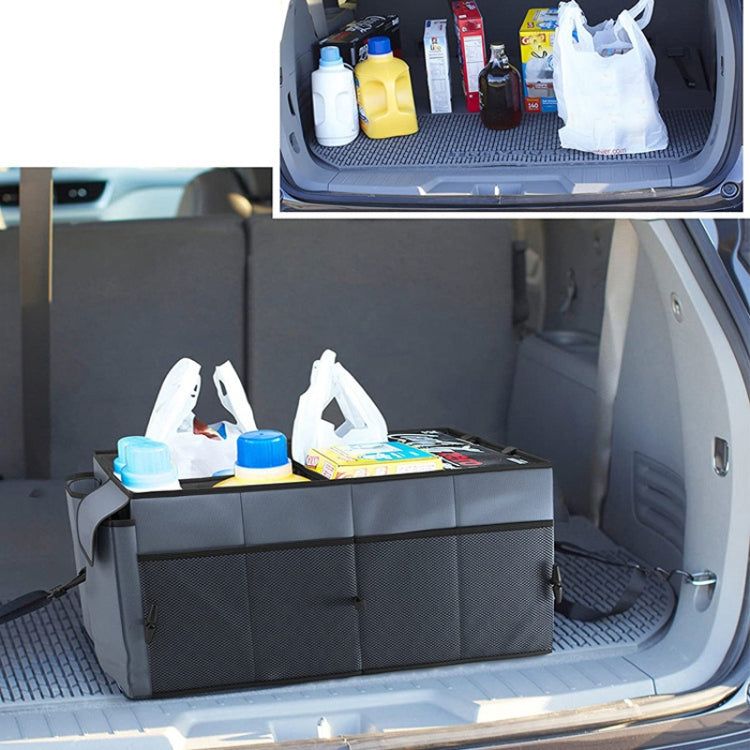 Car Foldable Glove Storage Box Trunk Organizer(Grey) - Stowing Tidying by PMC TechLife | Online Shopping South Africa | PMC TechLife | Buy Now Pay Later Mobicred