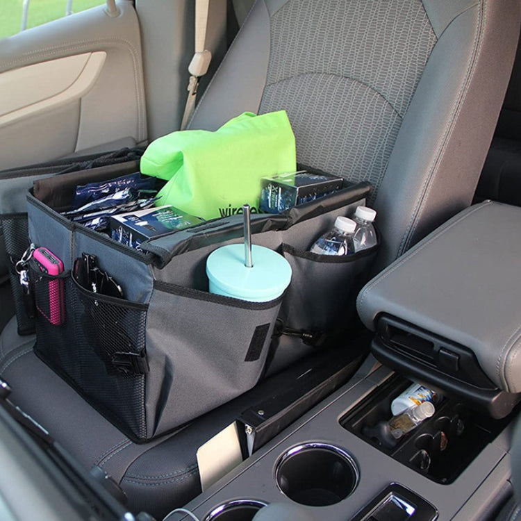 Car Foldable Glove Storage Box Trunk Organizer(Beige) - Stowing Tidying by PMC TechLife | Online Shopping South Africa | PMC TechLife | Buy Now Pay Later Mobicred