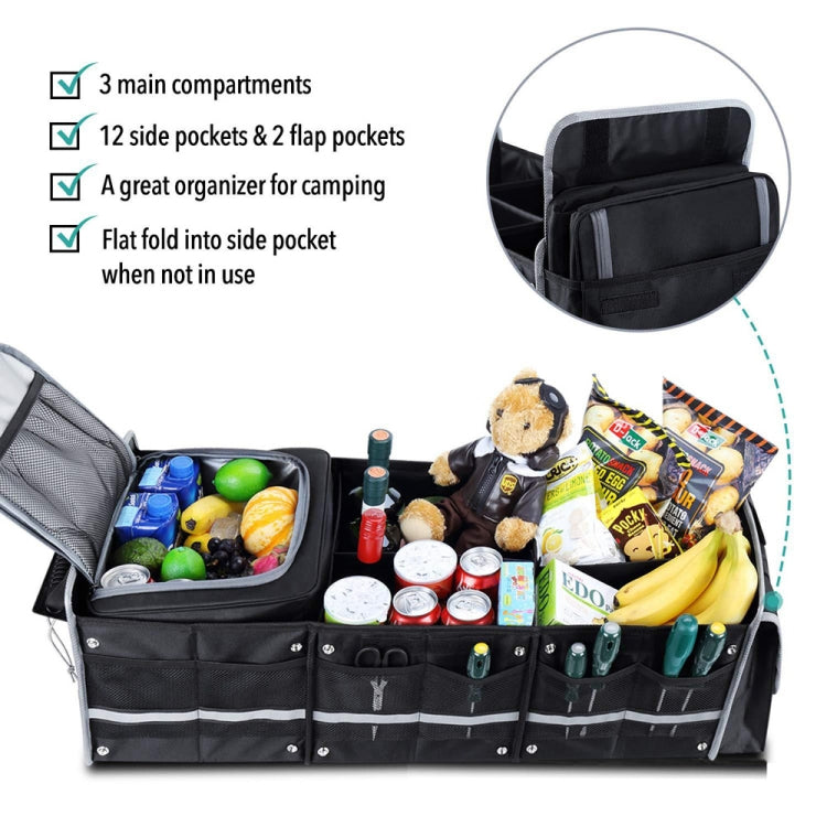 90x35x30cm Oxford Cloth Car Multifunctional Foldable Glove Storage Box - Stowing Tidying by PMC TechLife | Online Shopping South Africa | PMC TechLife | Buy Now Pay Later Mobicred