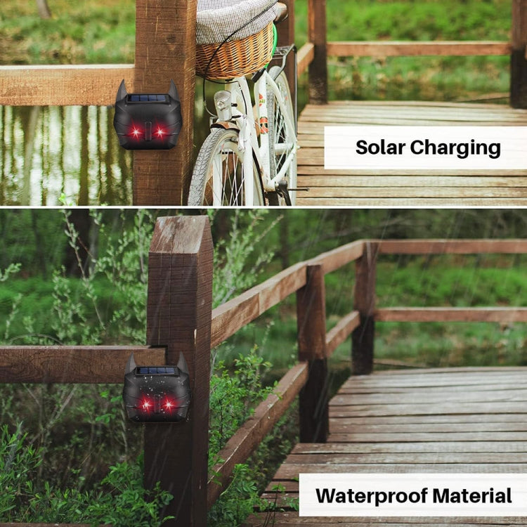 MS-216 Solar Red Light Burst Flash Mouse Repeller Ultrasonic Animal Repeller - Outdoor Insect Repellent by PMC TechLife | Online Shopping South Africa | PMC TechLife | Buy Now Pay Later Mobicred