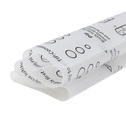 40x30x0.06cm Silicone Manicure Pads Palette Practice Table Mats(White)