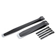 ENLEE E-641316 6pcs /Set Bicycle Extended Front And Rear Mudguards Road Bike Quick Detachable Fenders, Style: Black Model - Mudguards by ENLEE | Online Shopping South Africa | PMc TechLife | Buy Now Pay Later Mobicred