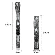 ENLEE E-641316 6pcs /Set Bicycle Extended Front And Rear Mudguards Road Bike Quick Detachable Fenders, Style: Black Model
