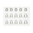 Silicone Manicure Pads Nail Sticker Printing Filling Coloring Pads(21x15cm B) - Nail Art Equipment by PMC Jewellery | Online Shopping South Africa | PMC Jewellery | Buy Now Pay Later Mobicred