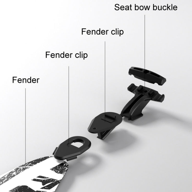 ENLEE EA2305 Quick Detachable Bicycle Mudguard Road And Mountain Bike Fenders, Style: C Model - Mudguards by ENLEE | Online Shopping South Africa | PMc TechLife | Buy Now Pay Later Mobicred