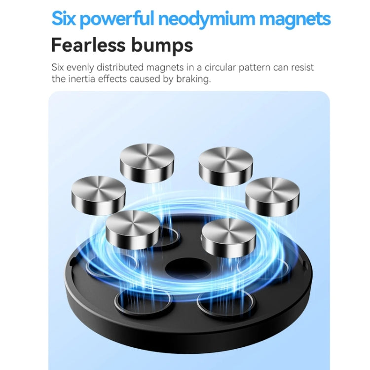 TELESIN Magnetic Base With 1/4 Inch Interface for DJI Pocket 3 / Insta360 Camera & Smart Phones Without Suction Cup Base