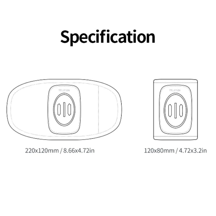 TELESIN Backpack Shoulder Strap Bracket Mount for GoPro Hero / Insta360 /  SJCAM / DJI Action Accessories, Spec: Set B - Backpack Clip by TELESIN | Online Shopping South Africa | PMC TechLife | Buy Now Pay Later Mobicred