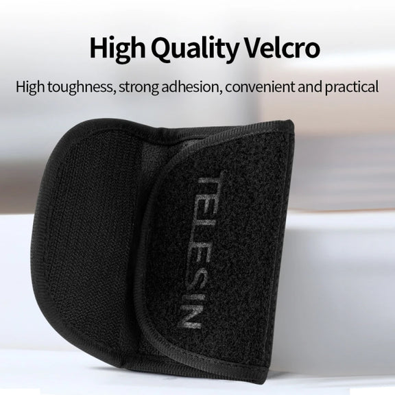 TELESIN Backpack Shoulder Strap Bracket Mount for GoPro Hero / Insta360 /  SJCAM / DJI Action Accessories, Spec: Only Strap Mount