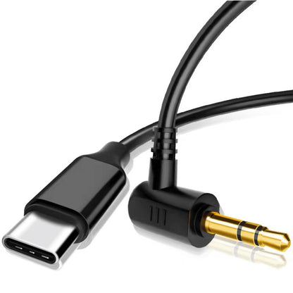 USB-C / Type-C To 3.5mm Male TRS Audio Adapter Cable For DJI Osmo Action 4 / 3 / 2 / Pocket 3(Black) - Cable & Charger by PMC Jewellery | Online Shopping South Africa | PMC Jewellery | Buy Now Pay Later Mobicred