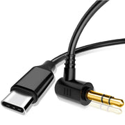 USB-C / Type-C To 3.5mm Male TRS Audio Adapter Cable For DJI Osmo Action 4 / 3 / 2 / Pocket 3(Black)