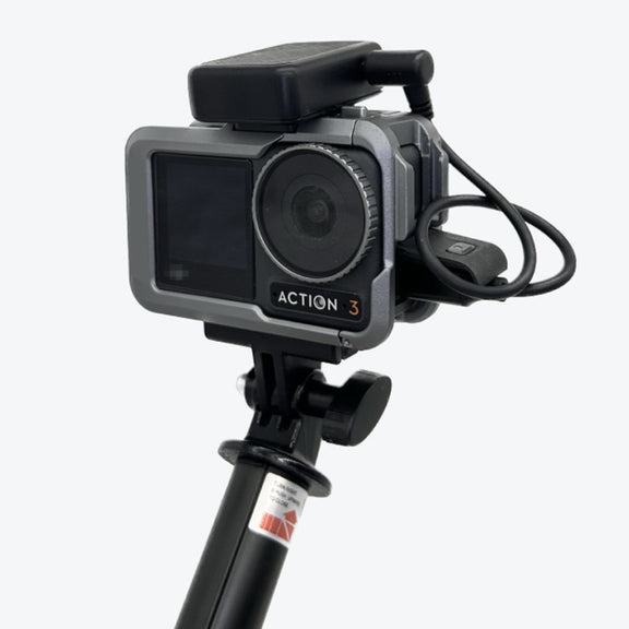 USB-C / Type-C To 3.5mm Male TRS Audio Adapter Cable For DJI Osmo Action 4 / 3 / 2 / Pocket 3(Black)