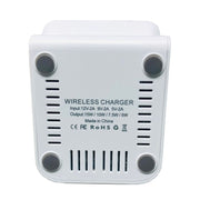 15W Desktop Wireless Charger Mobile Phone Wireless Fast Charging Bracket(Black)