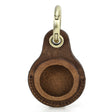 For Airtag CONTACTS FAMILY CF1139 First-layer Cowhide Tracker Protective Case Pet Locator Leather Case(Brown) - Key Chain Series by CONTACTS FAMILY | Online Shopping South Africa | PMc TechLife | Buy Now Pay Later Mobicred