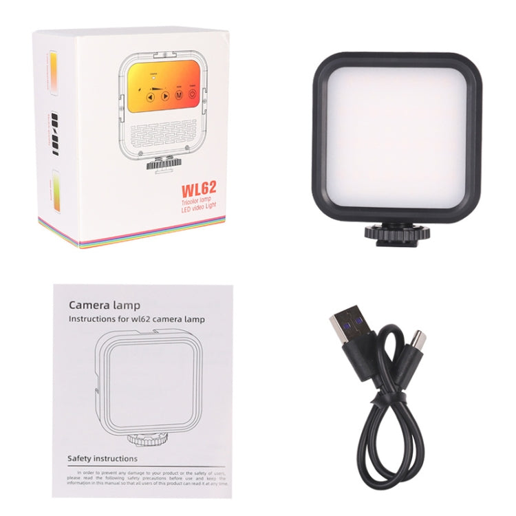 Portable Phone Desktop Live Fill Light Mini Pocket Light Shooting Camera Fill Lamp, Style: RGB Full Color With Hot Boots+Clip -  by PMC TechLife | Online Shopping South Africa | PMC TechLife | Buy Now Pay Later Mobicred