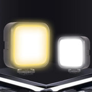 Portable Phone Desktop Live Fill Light Mini Pocket Light Shooting Camera Fill Lamp, Style: RGB Full Color With Hot Boots+Clip