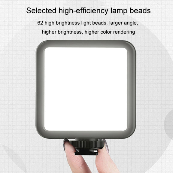 Portable Phone Desktop Live Fill Light Mini Pocket Light Shooting Camera Fill Lamp, Style: RGB Full Color