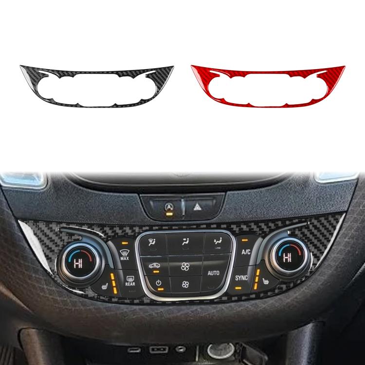 For Chevrolet Malibu 2016-2022 C Model Universal Central Control Knob Panel Sticker(Red) - Car Interior Mouldings by PMc TechLife | Online Shopping South Africa | PMc TechLife | Buy Now Pay Later Mobicred