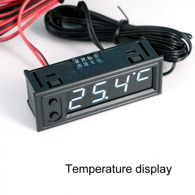 5V/12V WIFI Network Automatic Time Synchronization Digital Electronic Clock Module, Color: Green